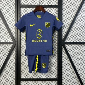 25-26 Atletico Madrid Away Kids Kit